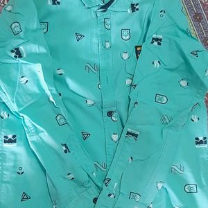 Sky Blue Boy's Shirt