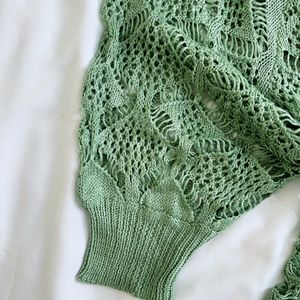 Cottagecore Crochet Cardigan