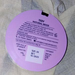 Plum Legit Matte Talc Free Compact Spf15