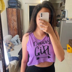 Daddy’s Girl Crop Top