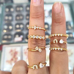 100% Gold Plated Rings(2pcs)