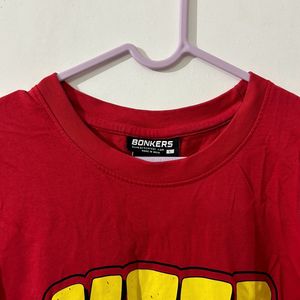 Bonkers Red Graphic Tshirt