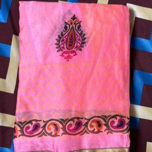 Four Sarees Combo With Blouse Pices