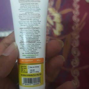 Mamaearth Mini Vitamin C Sunscreen