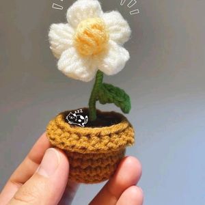 Crochet Flower Pot