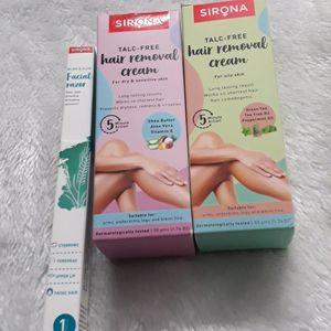 Sirona Personal Care Hair Removal cream Facial Raz