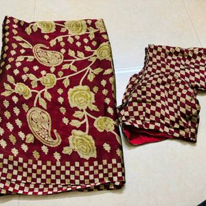 Daily Ware Sarees With Blouse