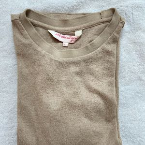 All about you beige top