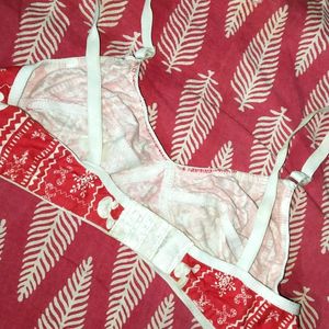 ❤️10 Times Use Sexy Bra Combo Red 🍒+ White 🤍