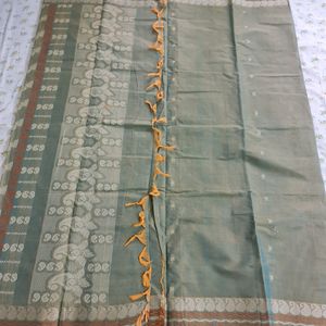 Organza Silk Dual Color Saree