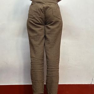 Daily Wear Checked Trouser