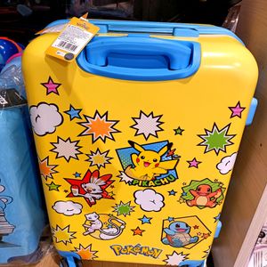 Kids Pokeman Checkin Size Branded Trolly