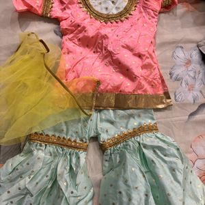 Sharara Suit For 1 Year Old Girl