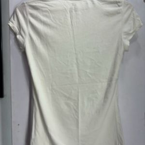 Basic White H&m Tee