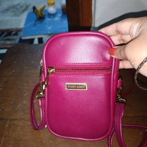 Sling Bag Maroon Colour