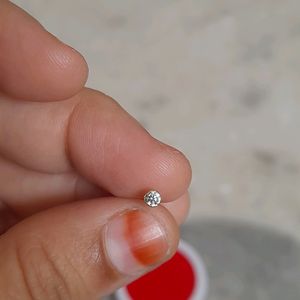 Beautiful Very Small Stone Nosepin