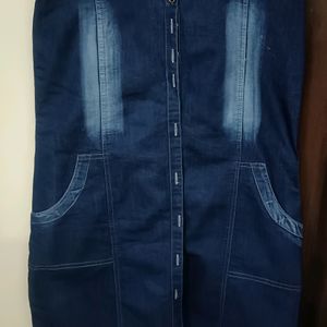 Denim Shrug Or One Piece Of XL size Mentioned