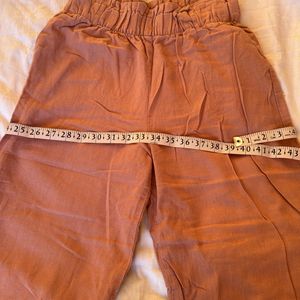 Peach Linean Women Pant