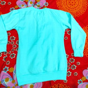 Light Blue Hoodie With Pockets