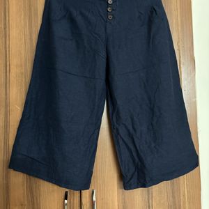 Palazzo/Culottes Dark Blue(🍀Rs.30 OFF)