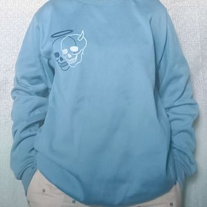 Oversized Blue Sweatshirt