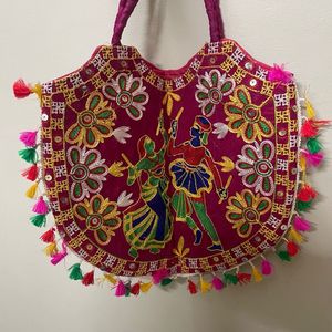 Beautiful Jaipuri Print Shoulder Bag