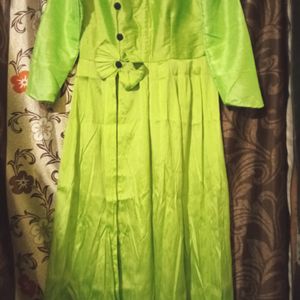 Fluorescent Light Green Suit Set