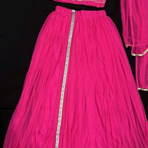 Coins Accepted Beautiful Pink Lehenga