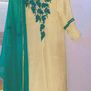 Selling Suit Pallazo With Dupatta Combo