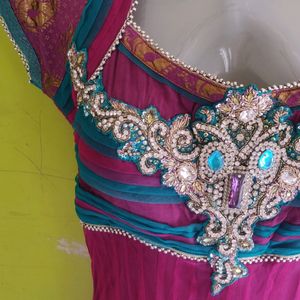 PARTY WEAR ANARKALI DRESS