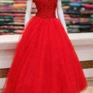 New Bollywood Stayle Beautiful Gown Dress Ne