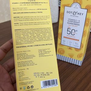 Dot And Key Sunscreen