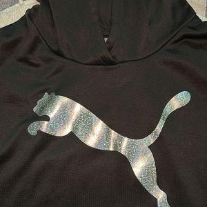 Imported Black Puma Hoodie