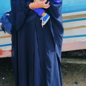 Navy Blue Abaya