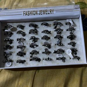 Free Earrings With Purchase Of 10 Rings