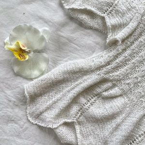 Crochet White Dress