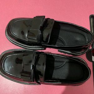 Black Back To School Loafer