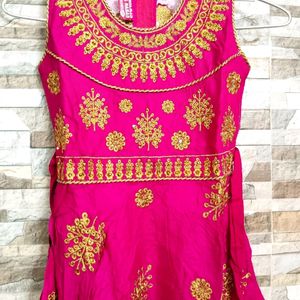 Brand New Girls' Beautiful Ethnic Frock Dress