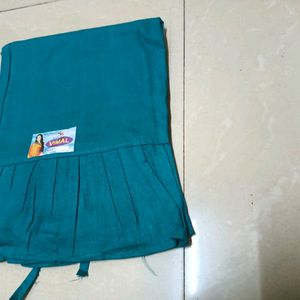 Green And Blue Saree Peticoat