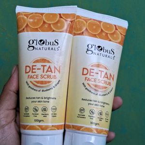 Global Naturals Face Scrub Pack Of 2