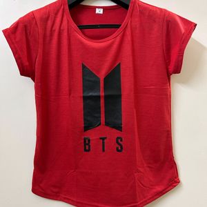 Short Sleeves printed T-shirt for girls