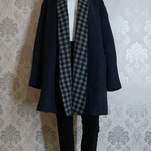 Long Woolen Double Sided Coat Frm Korea