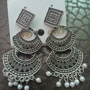 Platinum Earings