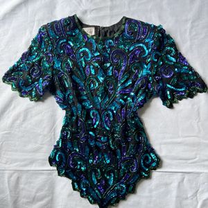 Kaleidoscope Sequinned Top