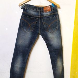 Gas Brand Navy Blue Colour Jean For Men