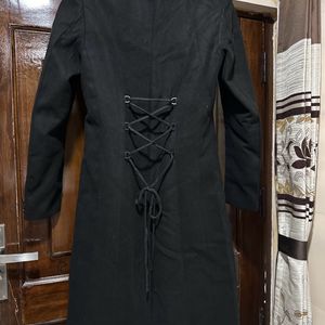 Koovs Black Coat