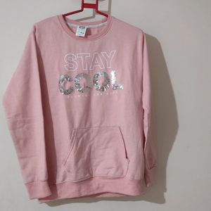 Peach Sweat Shirt.