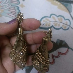 Combo Of Golden Earrings