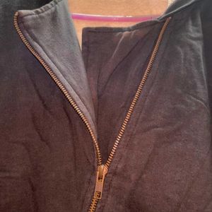 Crop Zipper Hoodie