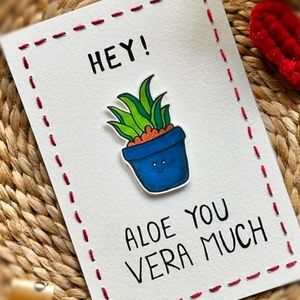 Cute Pun Card ❤️